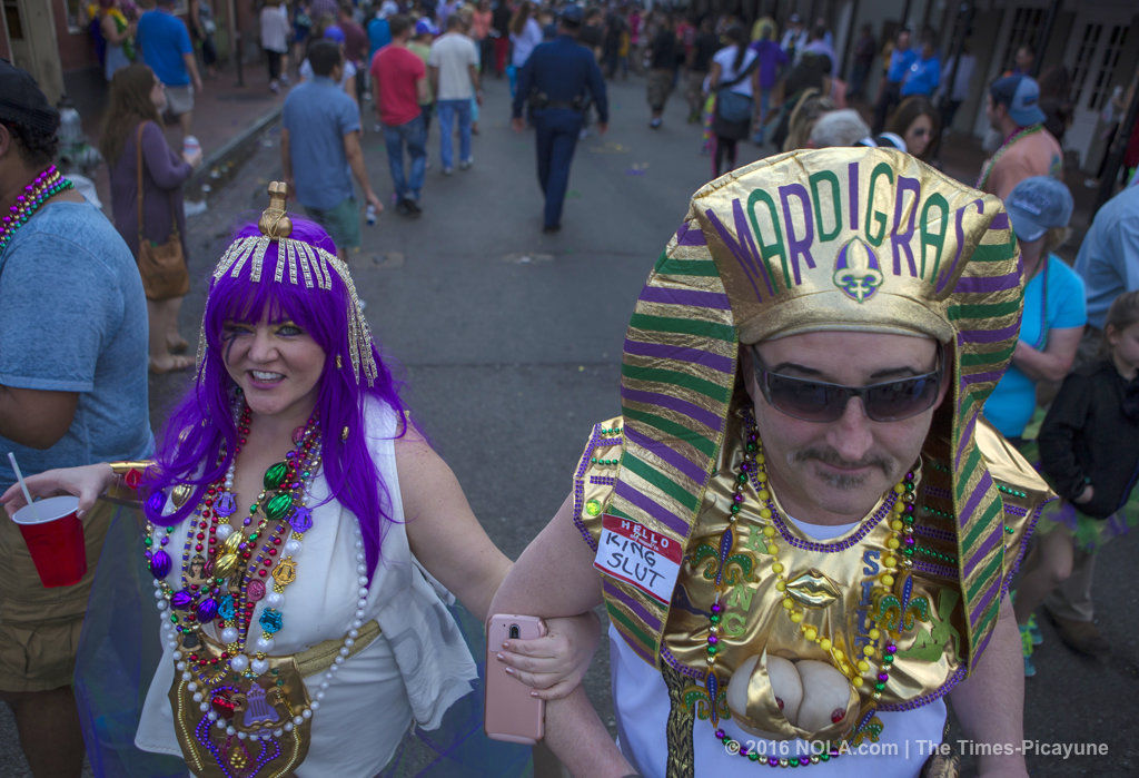 Lundi Gras in the French Quarter 2017
